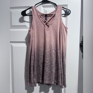 Cut Out Long Sleeve Shirt